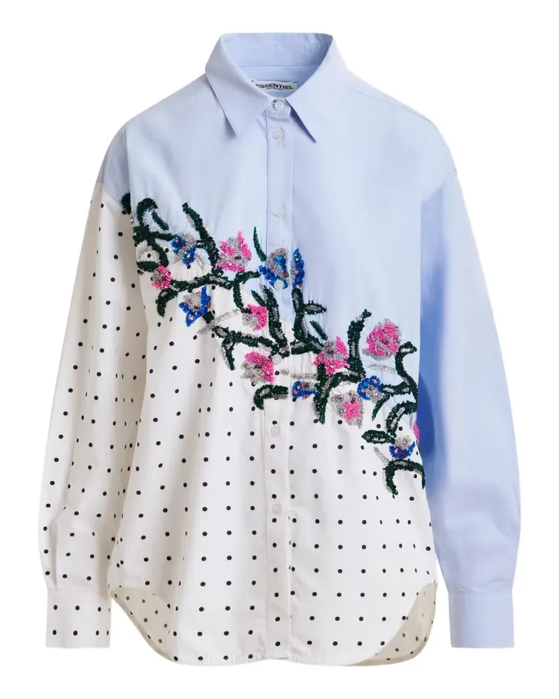 Essentiel Independence Hemd - Blau Blau