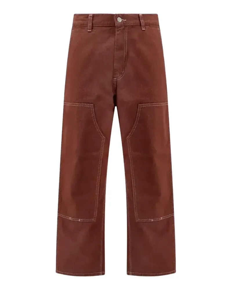 Carhartt WIP Knee Jeans mit Einsätzen - Braun Braun