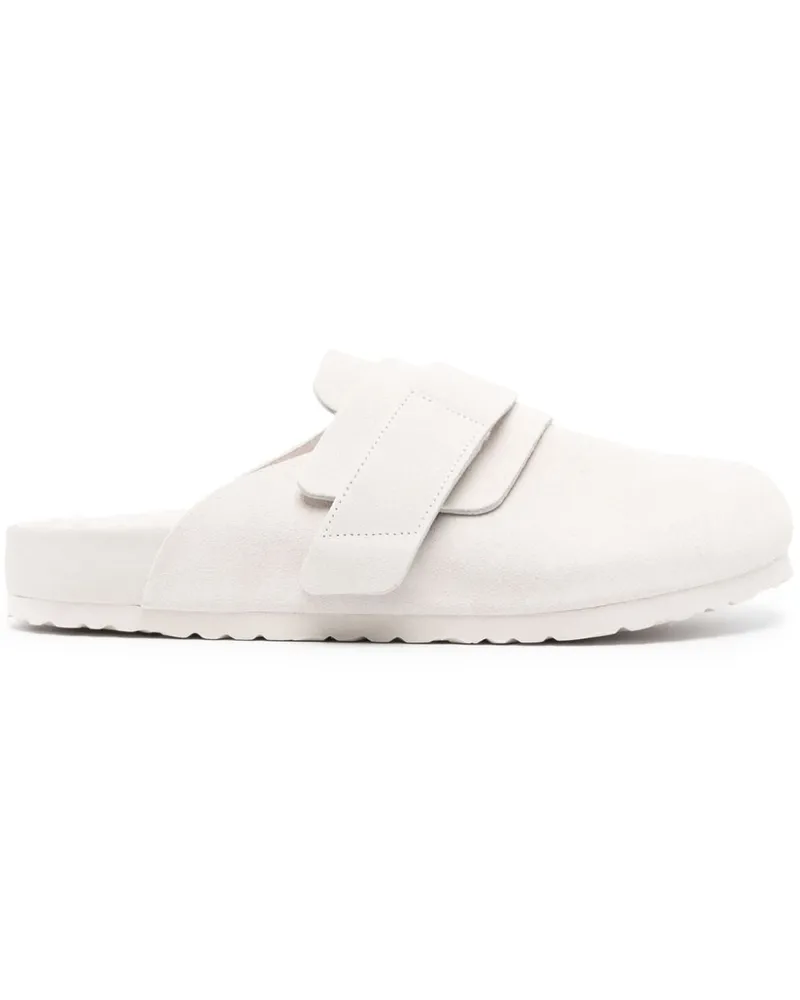 Birkenstock x Tekla Nagoya Slipper aus Wildleder Nude