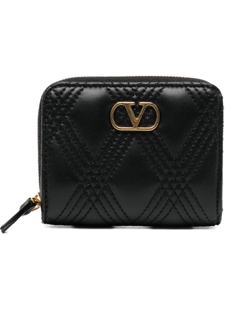 Valentino Garavani Quiltie 67 Portemonnaie - Schwarz Schwarz