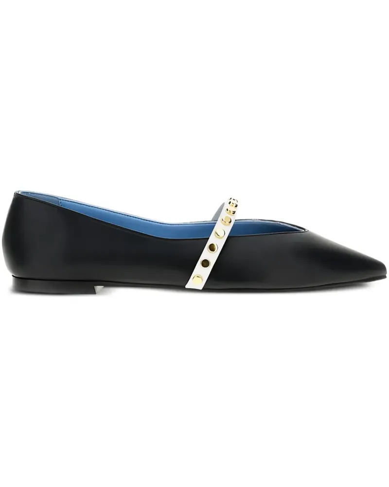 Alexander McQueen Spitze Pumps mit Nieten - Schwarz Schwarz