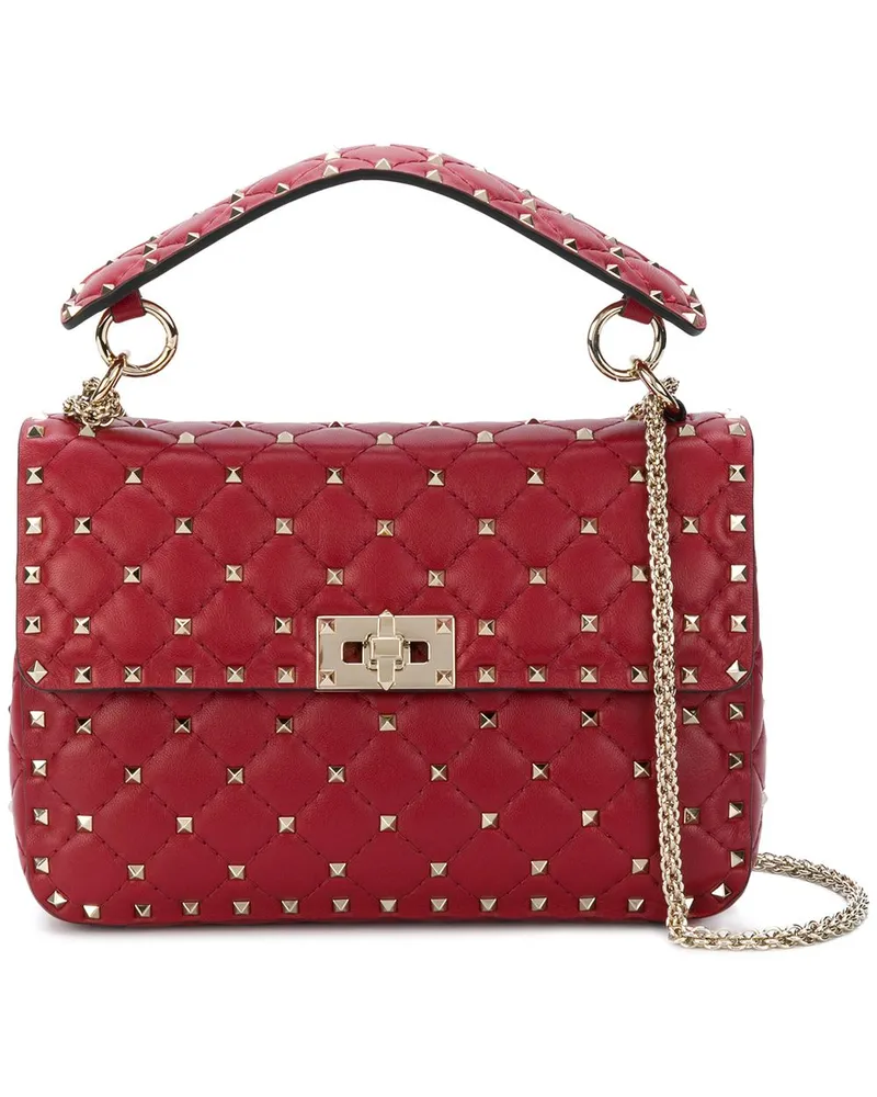 Valentino Garavani Rockstud' Umhängetasche - Rot Rot