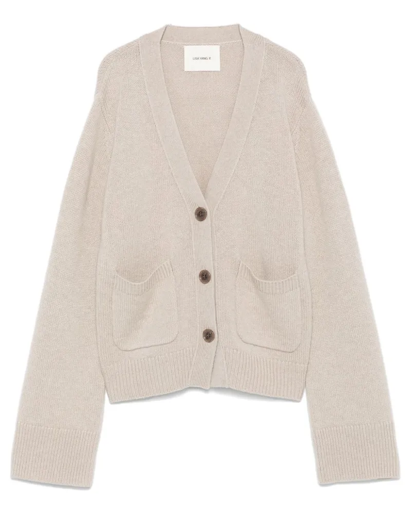 Lisa Yang Danni Cardigan - Nude Nude
