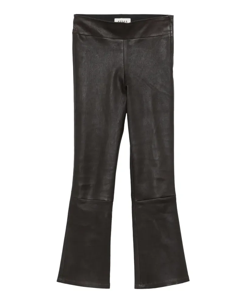 Arma Hose aus Stretch-Leder - Braun Braun