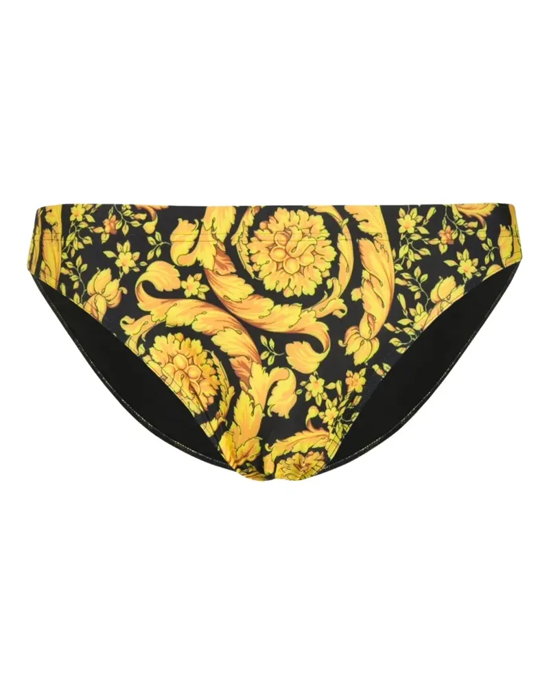 Versace Barocco swim trunks - Schwarz Schwarz