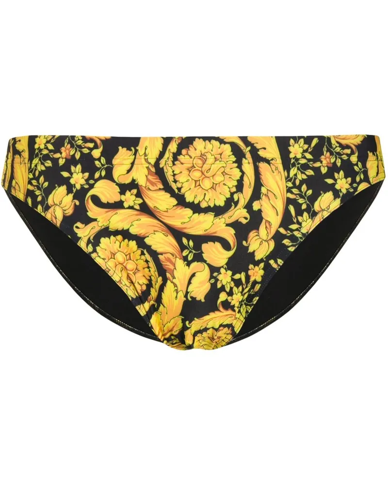 Versace Barocco swim trunks - Schwarz Schwarz