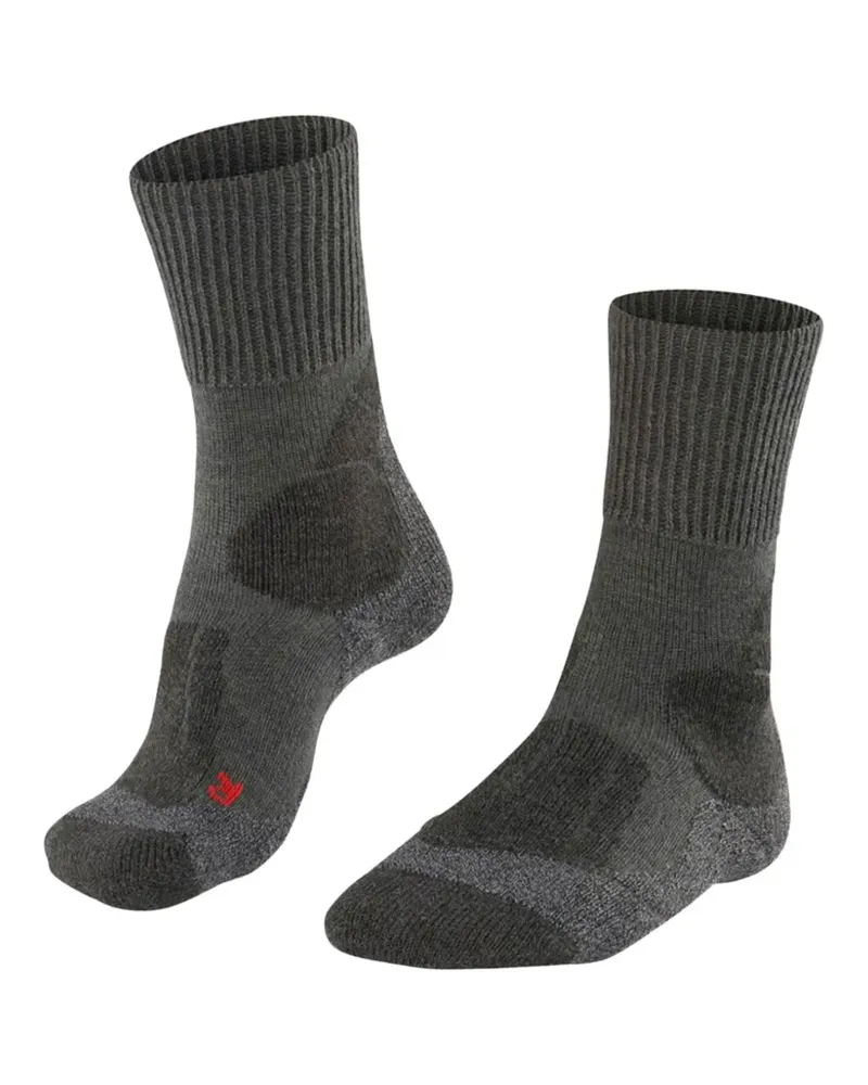 Falke TK1 logo-detail socks - Grau Grau