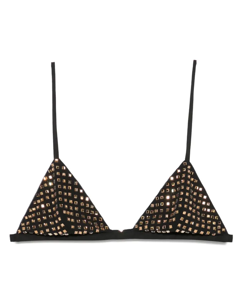 Patrizia Pepe BH mit Strass - Schwarz Schwarz