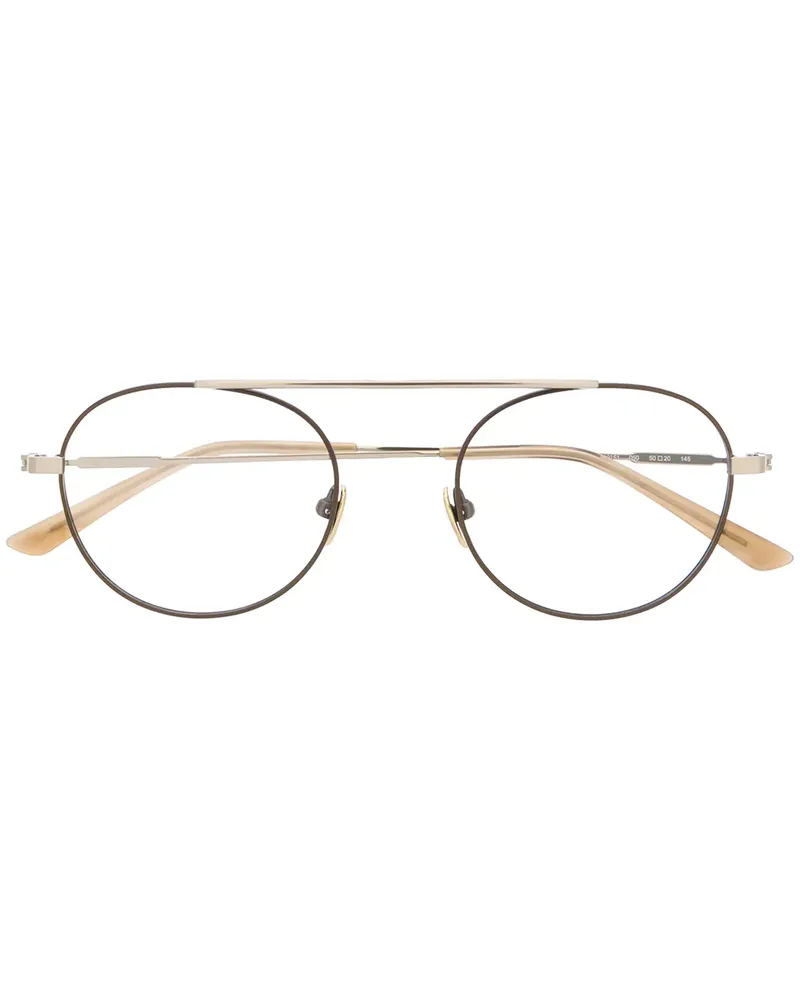 Calvin Klein Klassische Pilotenbrille - Metallic Metallic