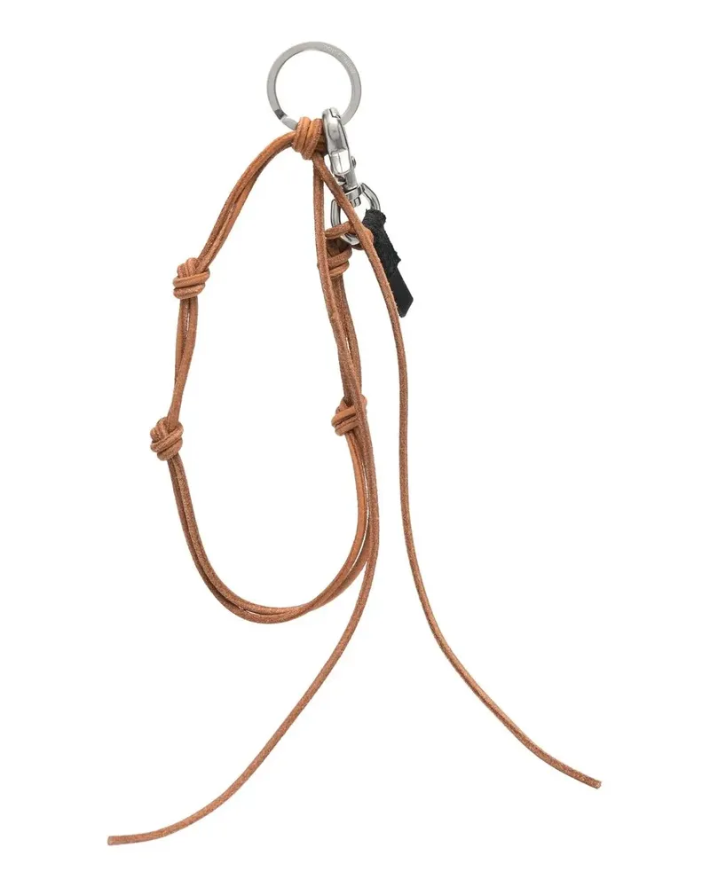 Our Legacy Ladon Schlüsselanhänger mit Knoten - Nude Nude