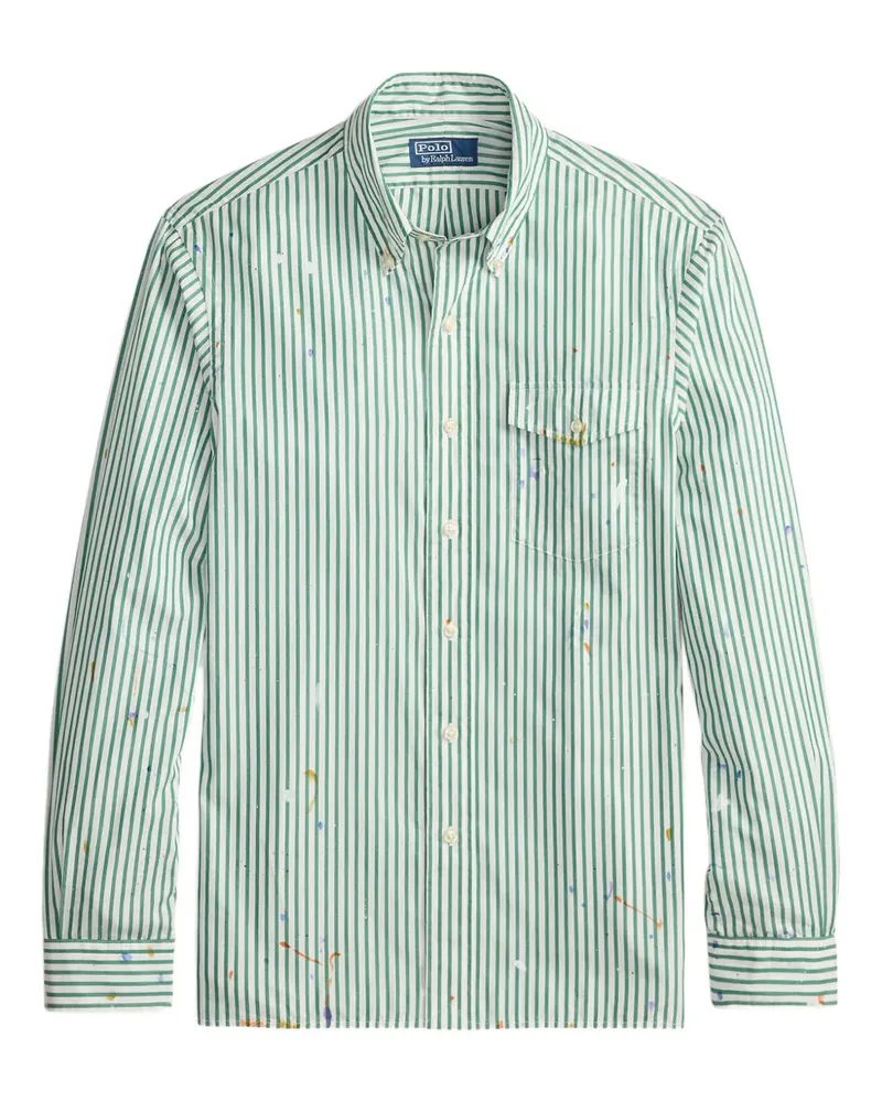 Ralph Lauren Gestreiftes Hemd - Weiß Weiß