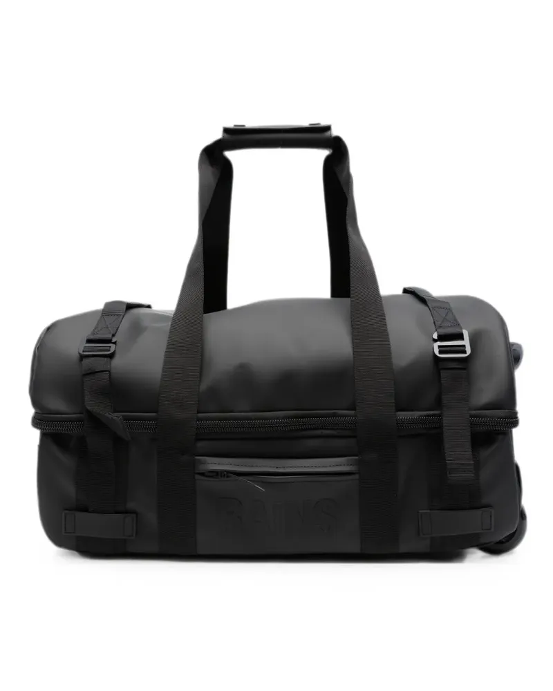 RAINS Texel logo-embossed luggage - Schwarz Schwarz