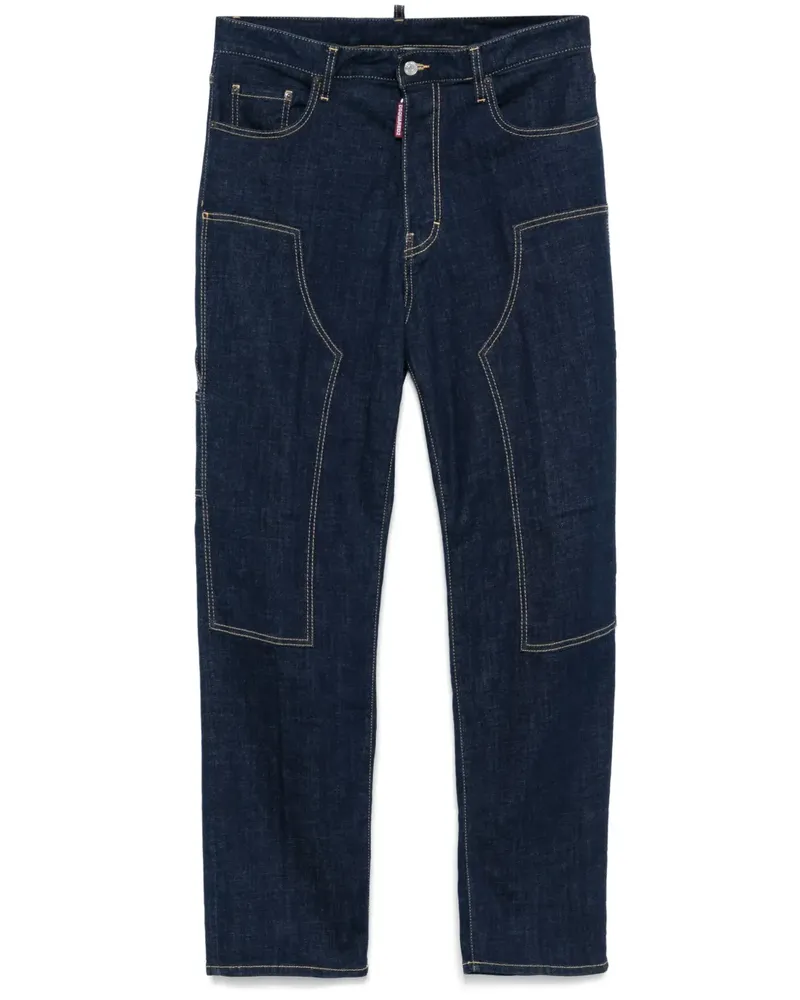 Dsquared2 Carpenter Jeans - Blau Blau