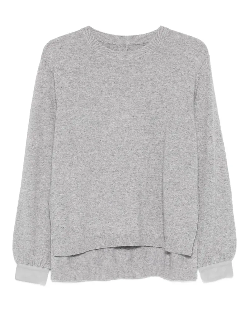 MAX&MOI Pullover aus Wollgemisch - Grau Grau