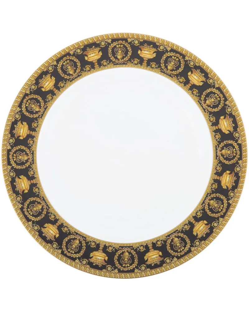 Versace Suppenteller mit I Love Baroque-Print - Weiß Weiß