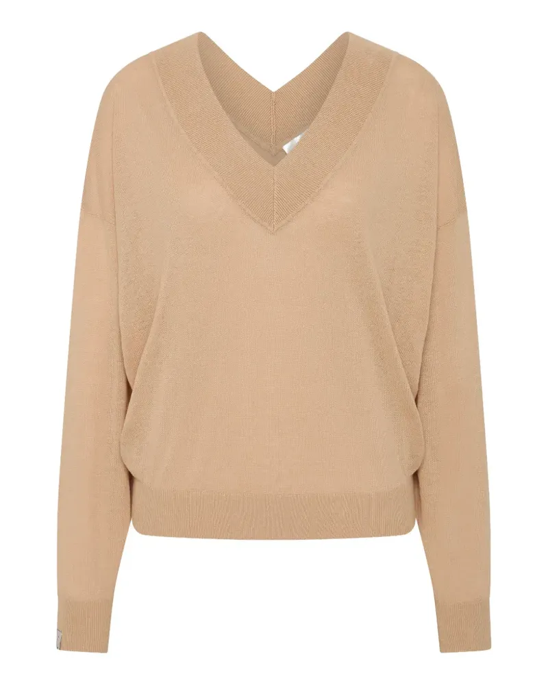 The Upside Bonita V-neck sweater - Nude Nude