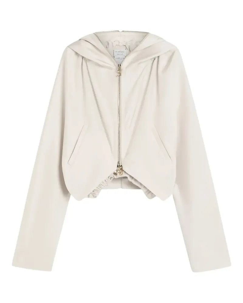 SPORTMAX Kapuzenjacke mit Reißverschluss - Nude Nude