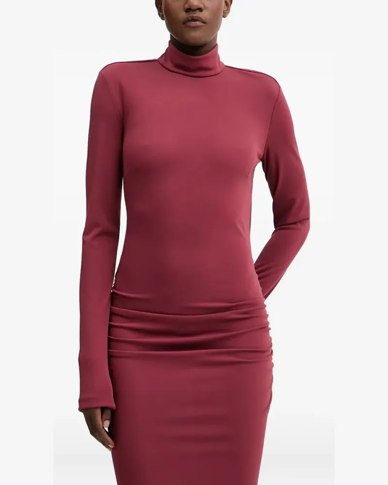 Aniye By open-back long sleeve maxi dress - Rosa Rosa