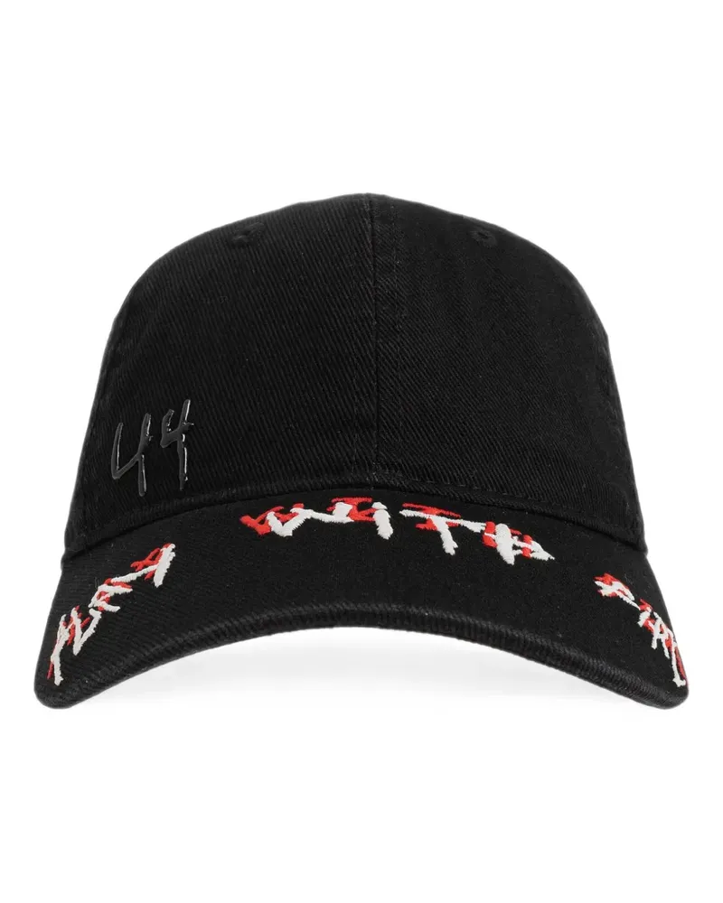 44 LABEL GROUP BYP logo-embroidered baseball cap - Schwarz Schwarz