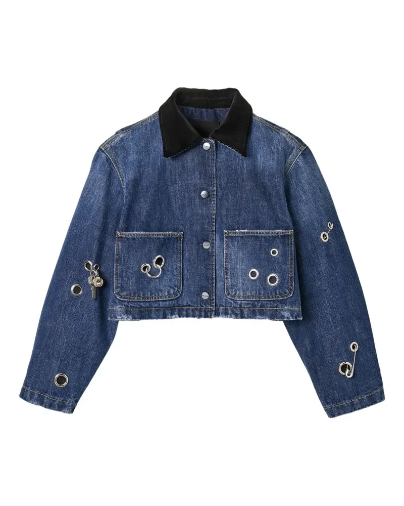 Marc Jacobs Jacke mit Ösendetail - Blau Blau