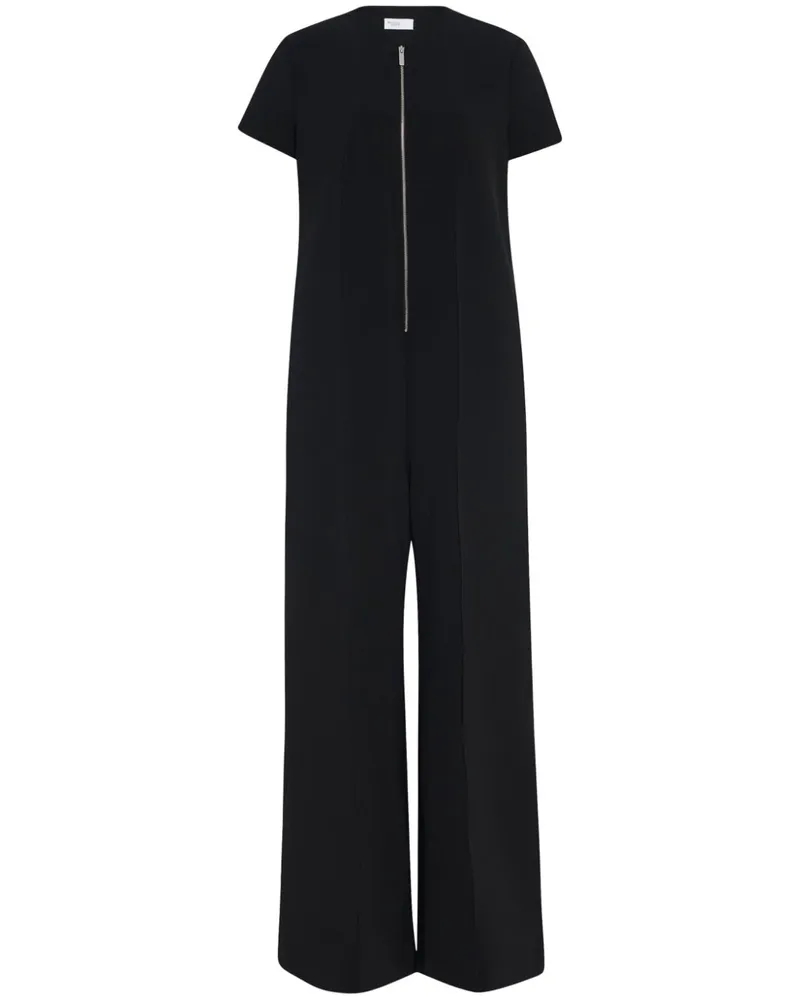 Rosetta Getty Jumpsuit mit geradem Bein - Schwarz Schwarz