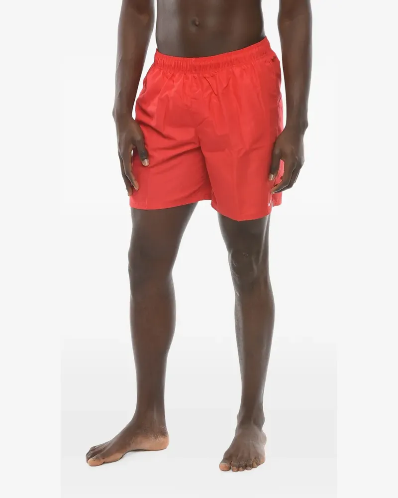 Nike Segelshorts mit Logo-Stickerei - Rot Rot