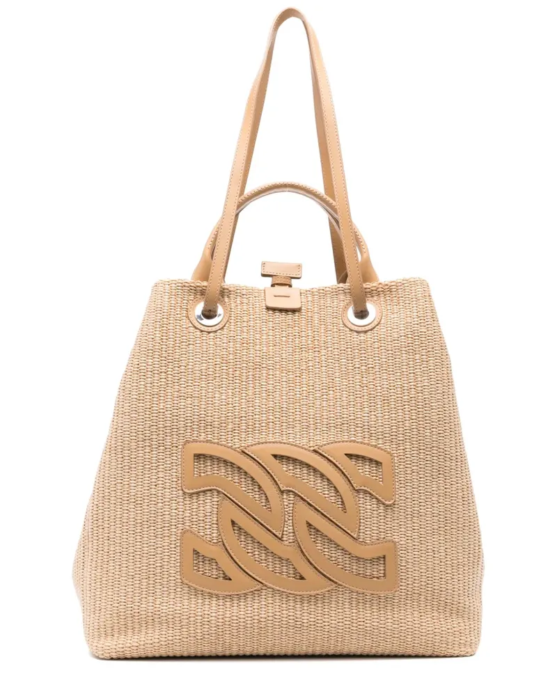 Casadei Dome Baia Tote Bag - Nude Nude