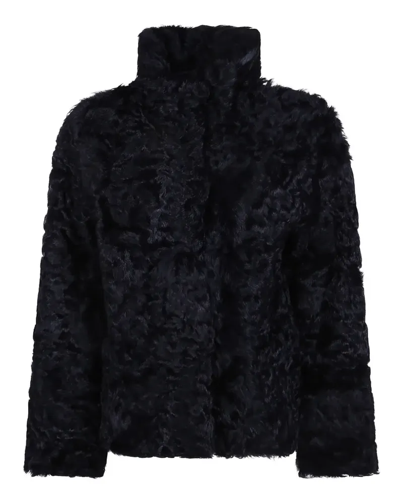 P.A.R.O.S.H. P.A.R.O H. Jacke mit Shearling-Effekt - Blau Blau