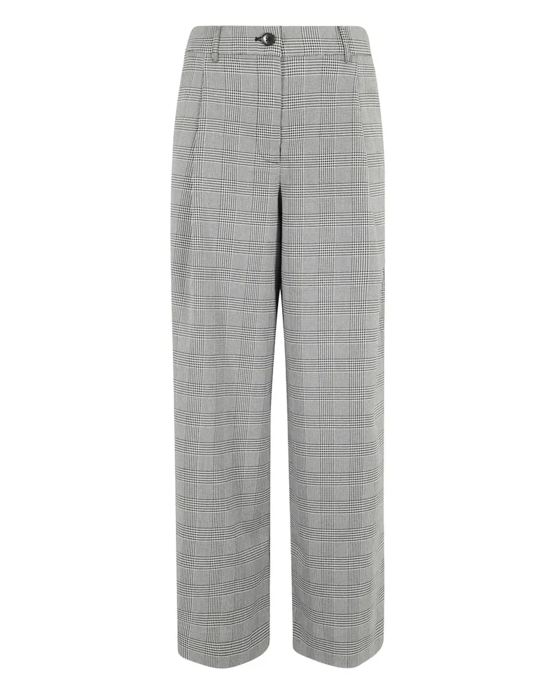 Essentiel Karierte Hose - Grau Grau