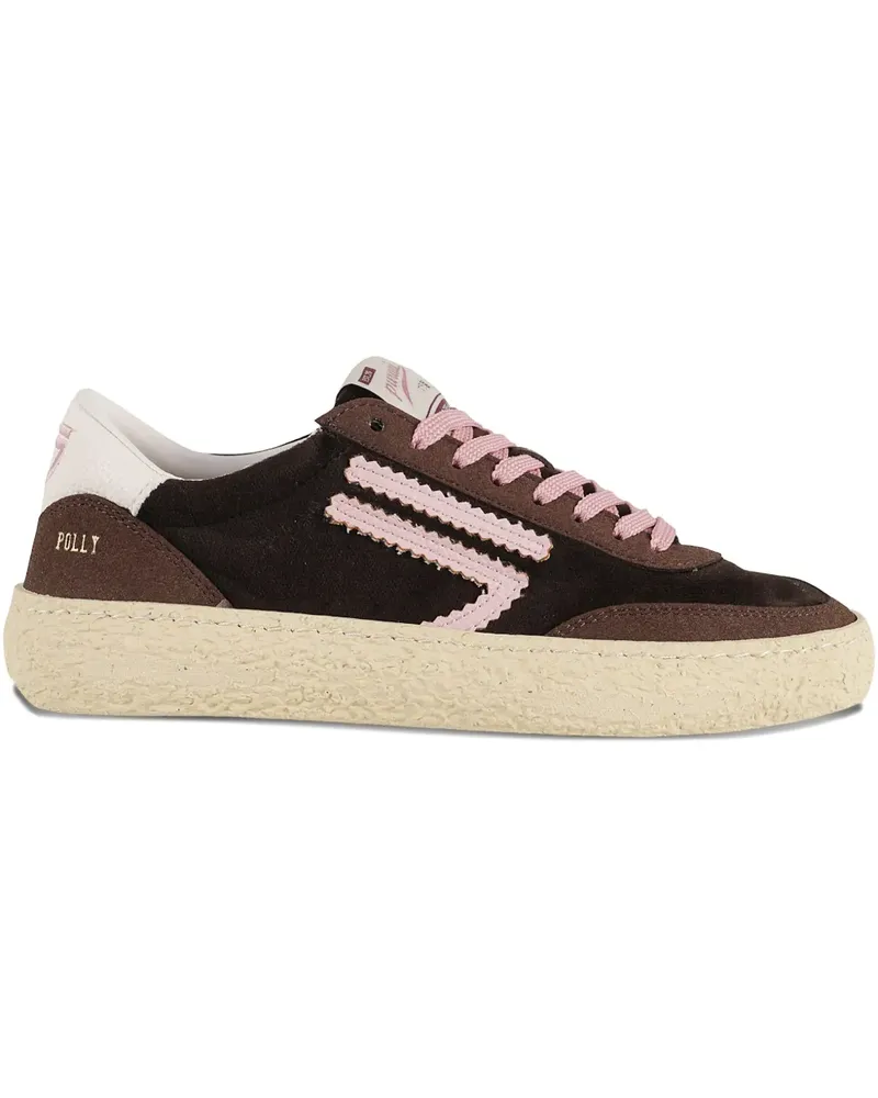 Puraai Polly Sneakers mit Einsätzen - Braun Braun