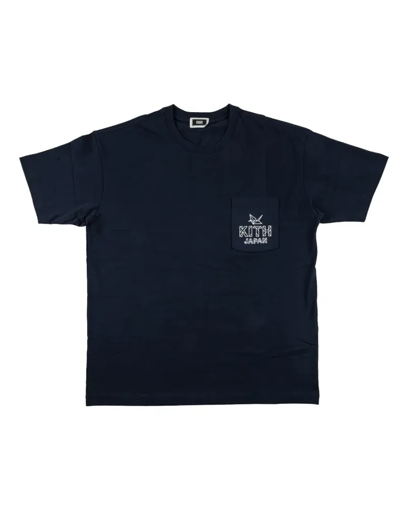 KITH Japan Origami T-Shirt - Blau Blau