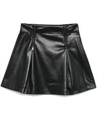 DKNY pleated mini skirt Schwarz