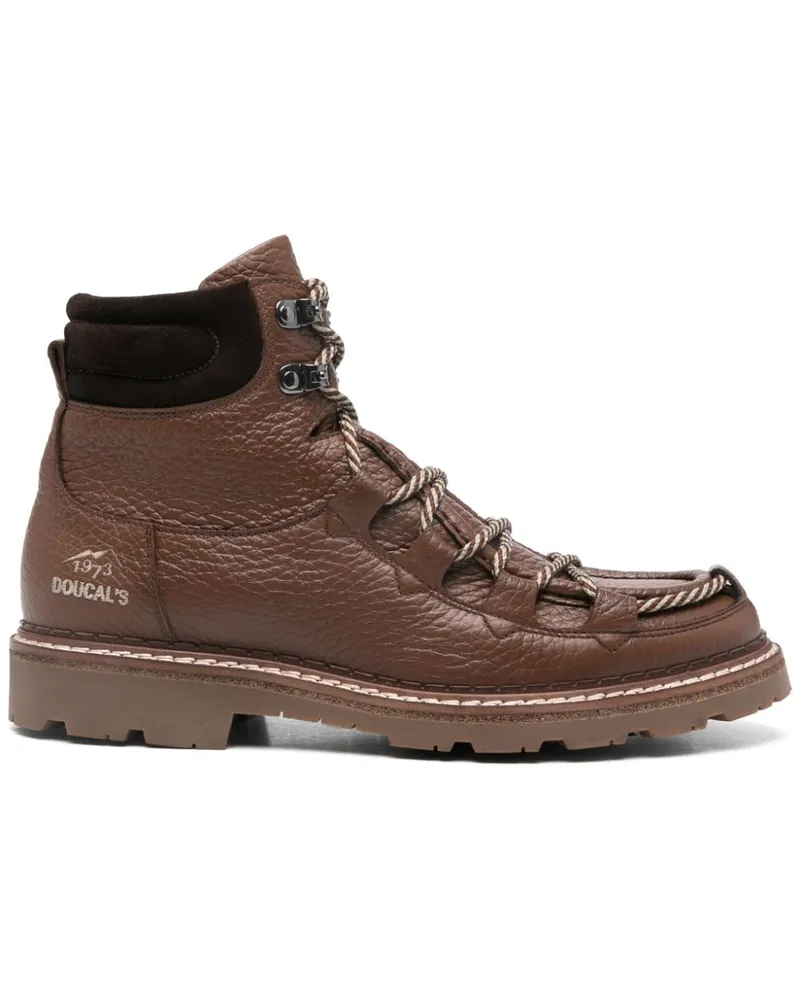 Doucal´s Stiefel mit Schnürung Braun
