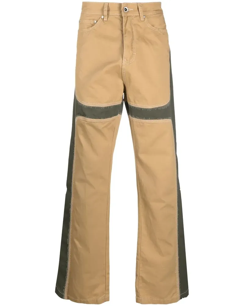 WHO DECIDES WAR Hose mit geradem Bein - Nude Nude