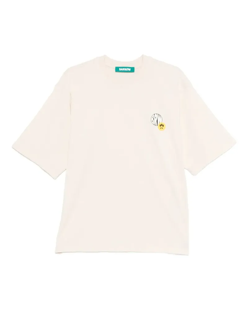 BARROW T-Shirt mit grafischem Print - Weiß Weiß