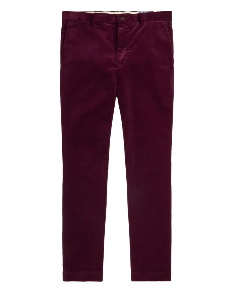 Ralph Lauren Hose mit geradem Bein - Rot Rot