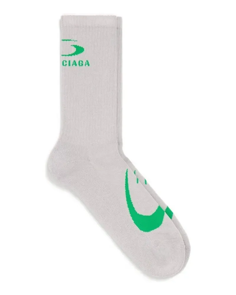 Balenciaga Loop Sports Icon socks - Grau Grau