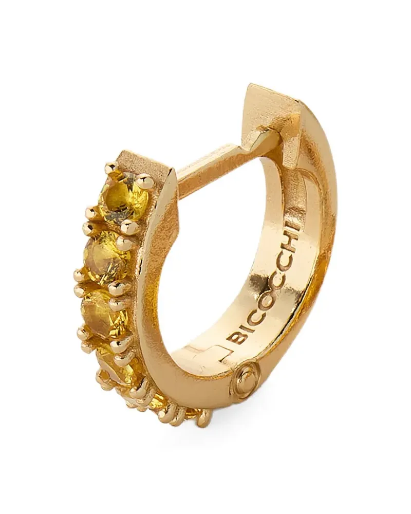 Emanuele Bicocchi Verzierte Creole - Gold Gold