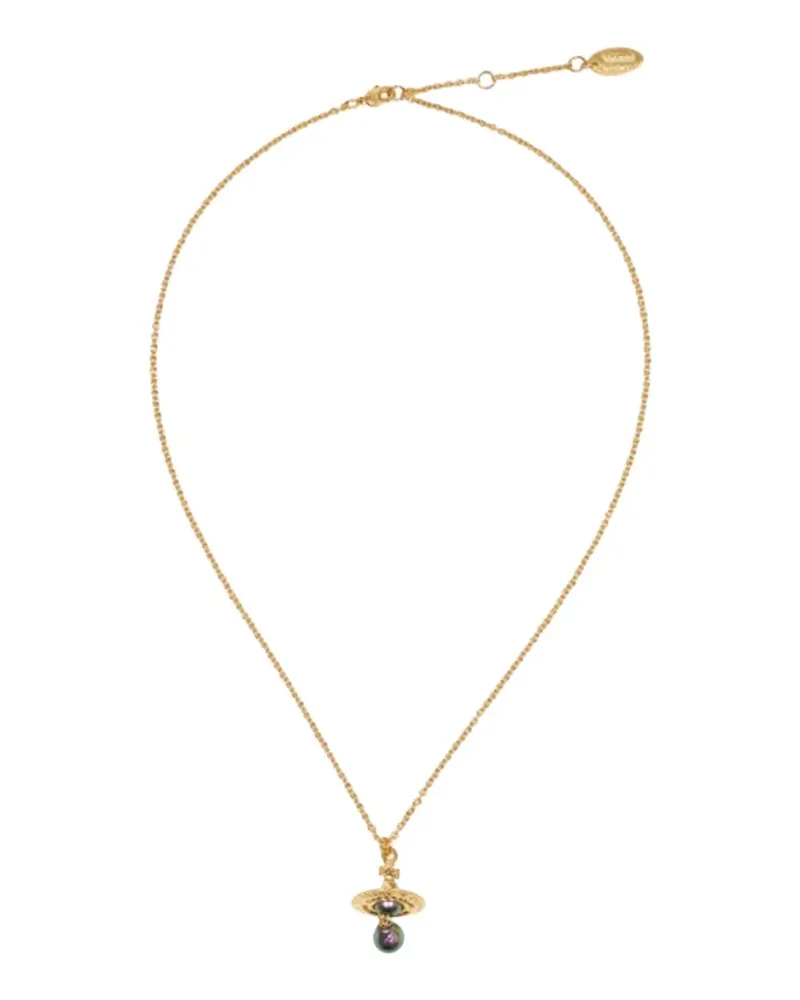Vivienne Westwood Aleksa orb necklace - Gold Gold