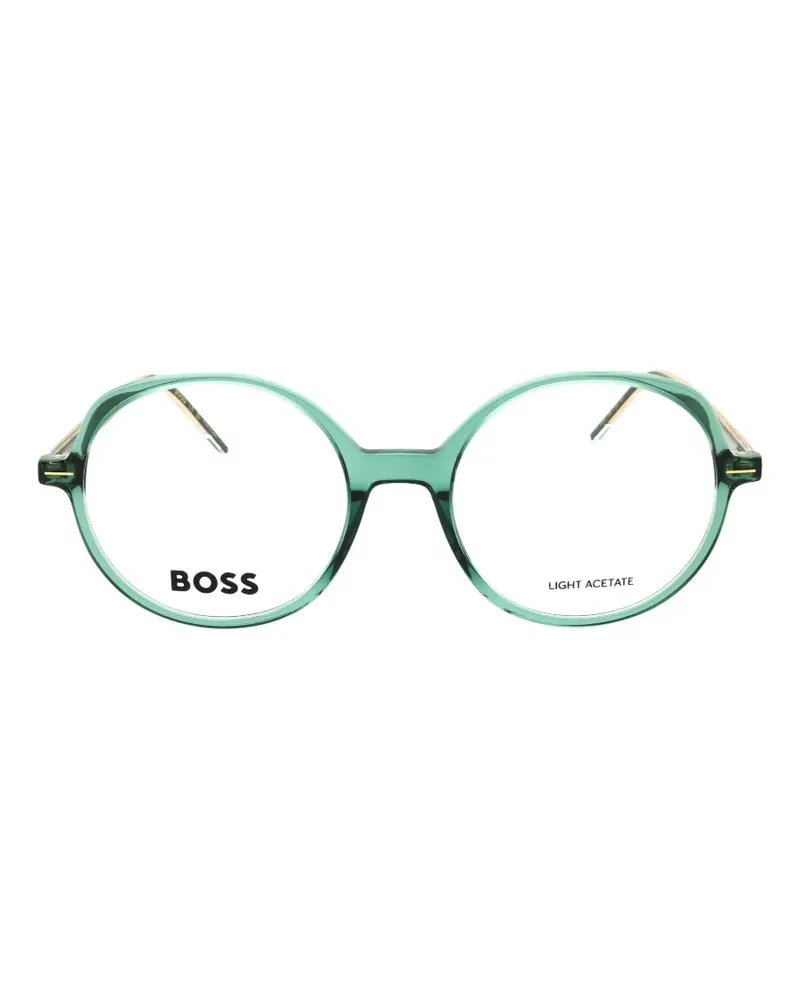 HUGO BOSS round-frame glasses - Gold Gold