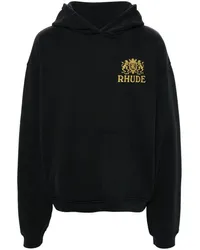 RHUDE Cresta Hoodie Schwarz