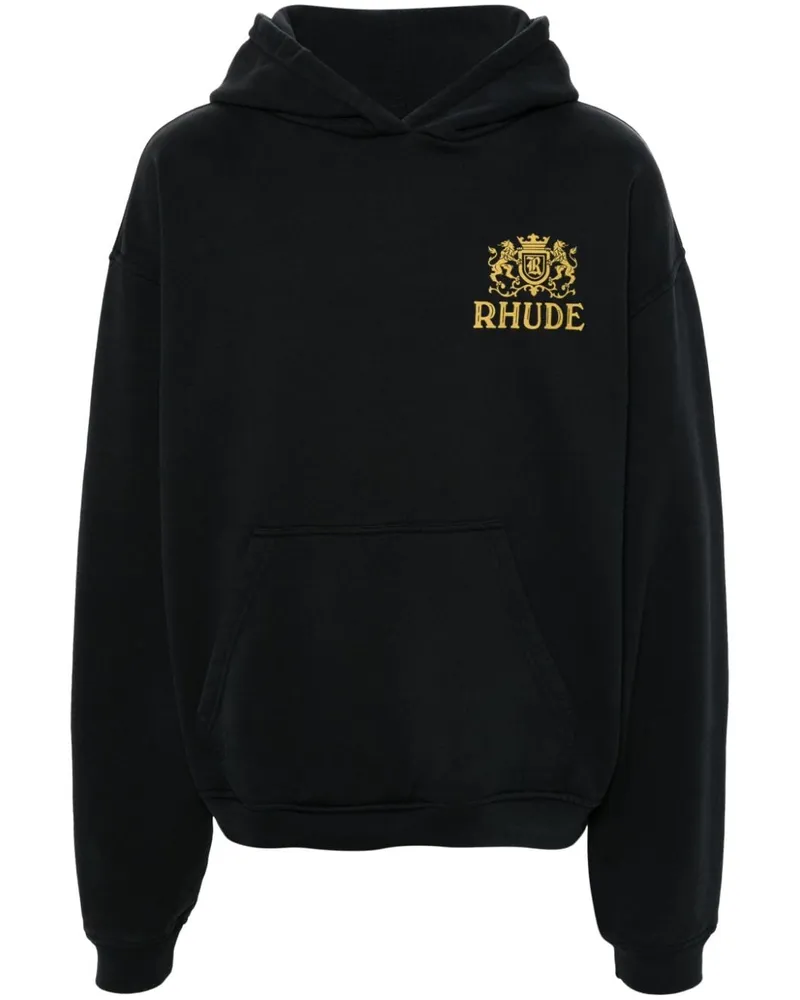 RHUDE Cresta Hoodie - Schwarz Schwarz