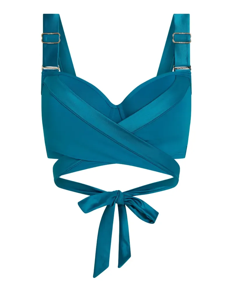 Marlies Dekkers Wattiertes Bikinioberteil - Blau Blau
