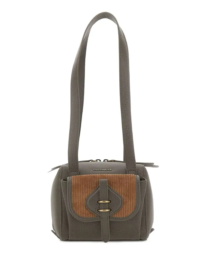 Coccinelle Kleine Mavery Pocket Schultertasche - Grün Grün