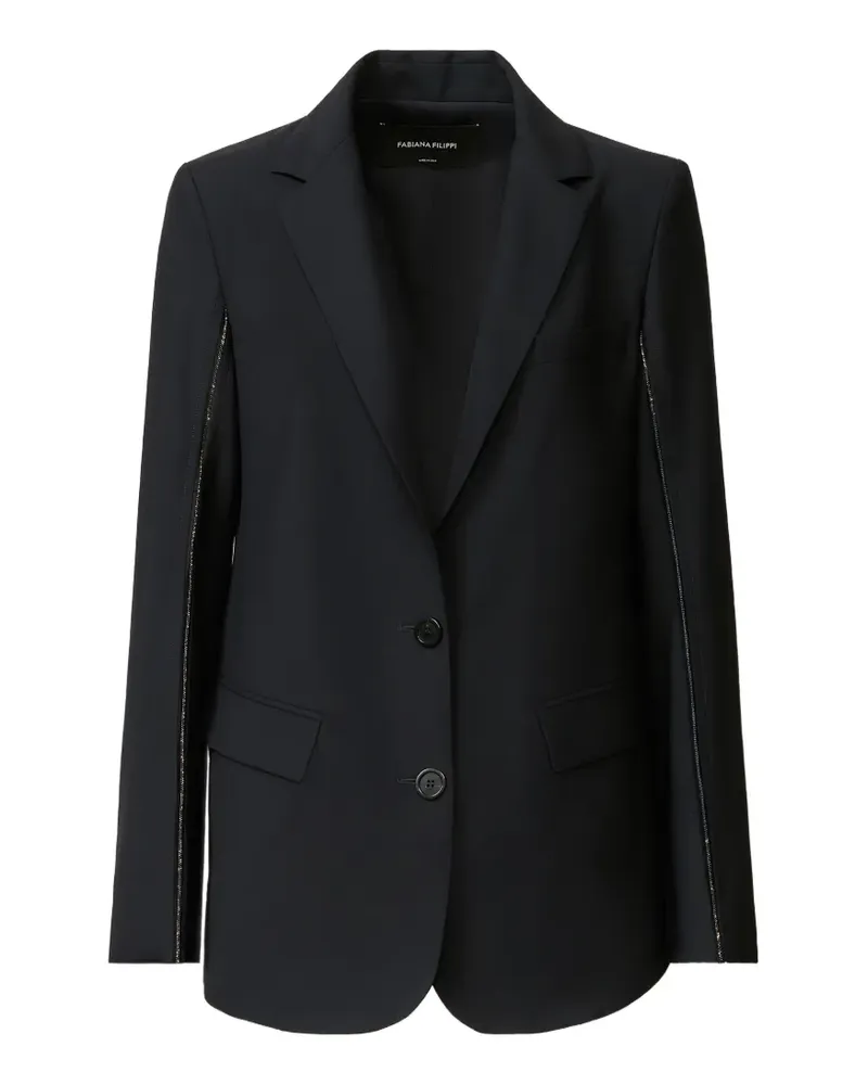 Fabiana Filippi notch-lapels blazer - Blau Blau