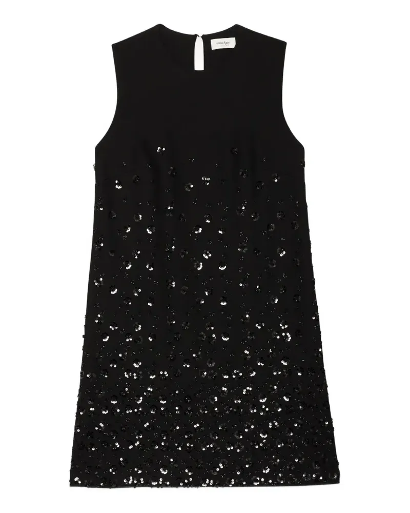 ottod’Ame sequin-embellished sleeveless dress - Schwarz Schwarz