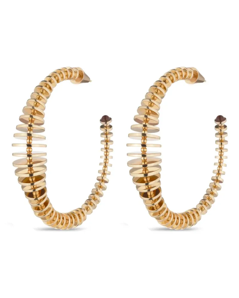 Eddie Borgo Discus Creolen - Gold Gold