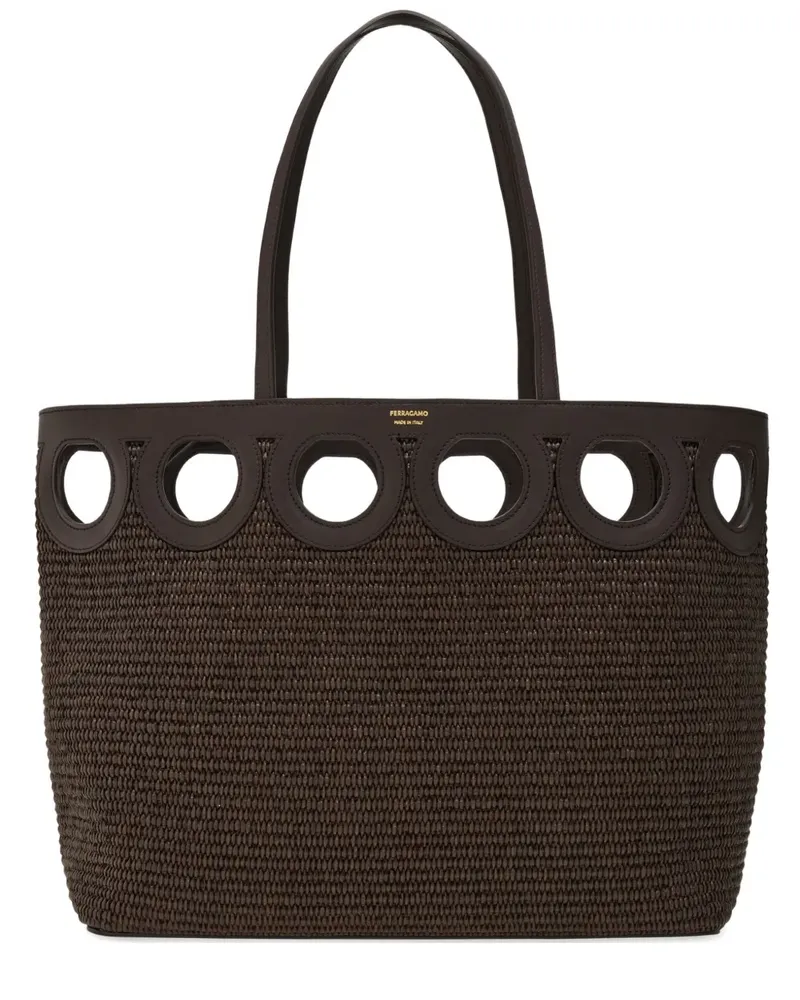 Ferragamo Große Handtasche - Braun Braun