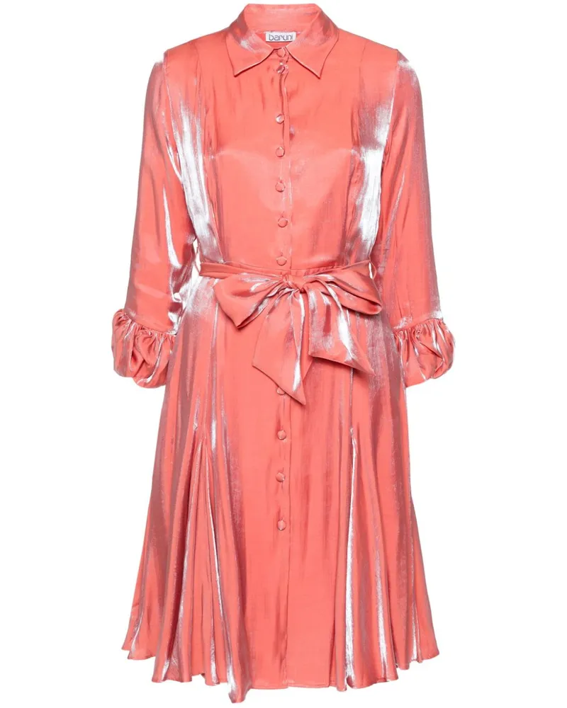 Baruni Carina Midikleid - Rosa Rosa