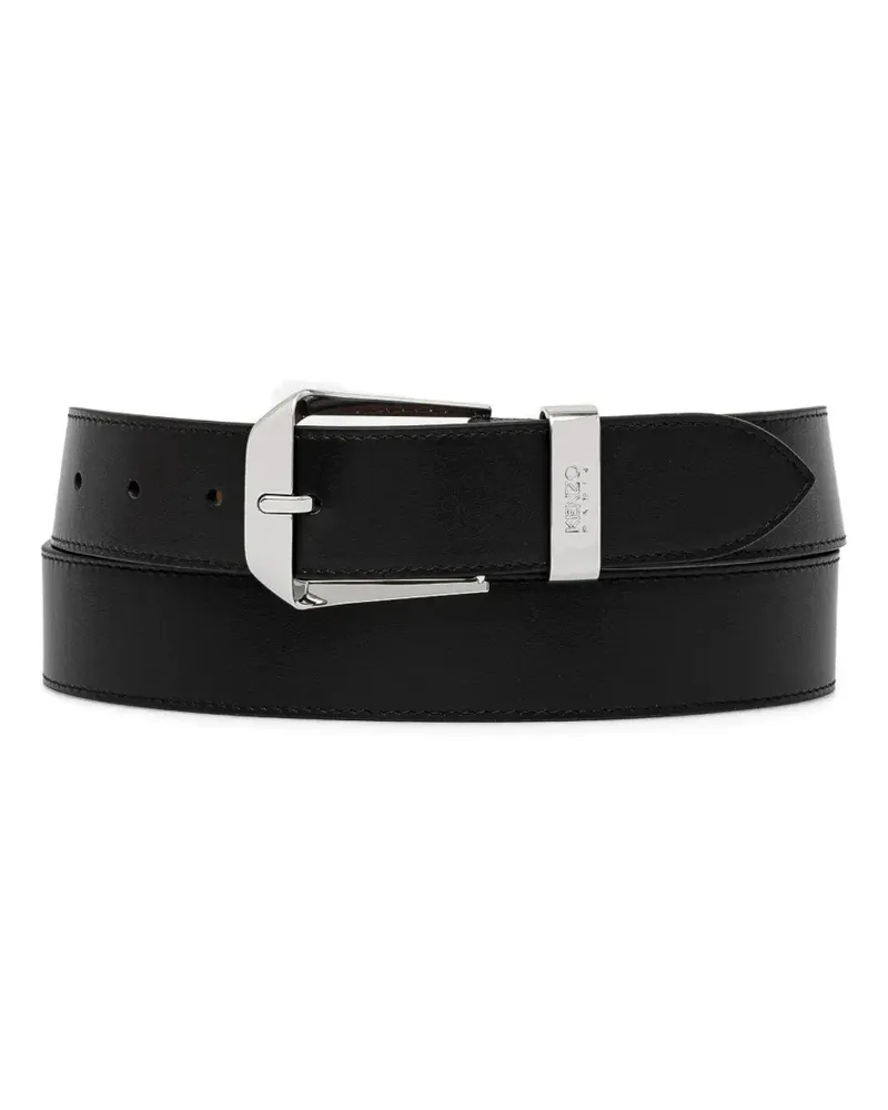 Kenzo Gürtel aus Leder - Schwarz Schwarz